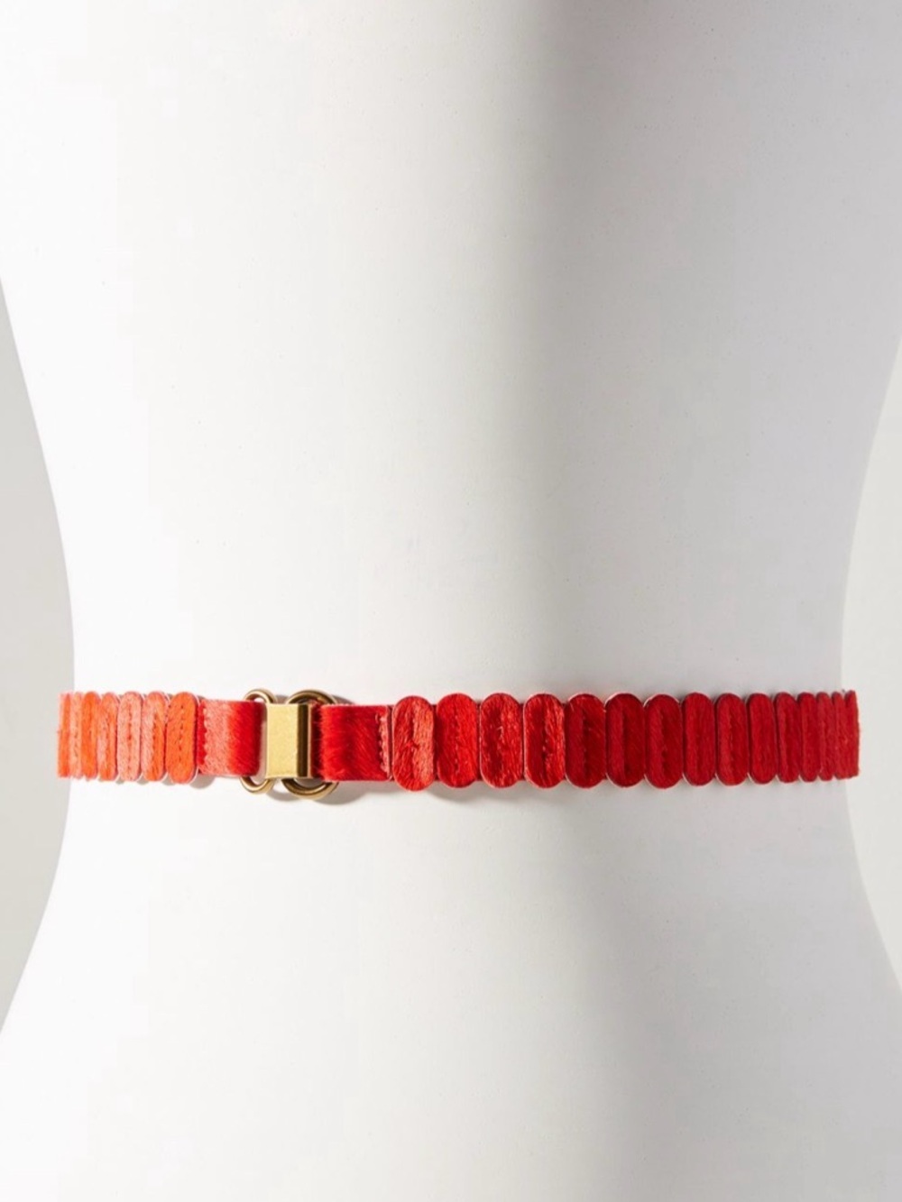 Anthropology Tabitha Leather Stretch Belt
